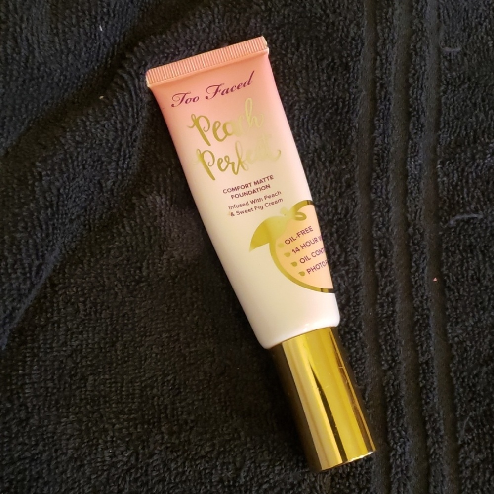 Too Faced Peach Foundation warm nude